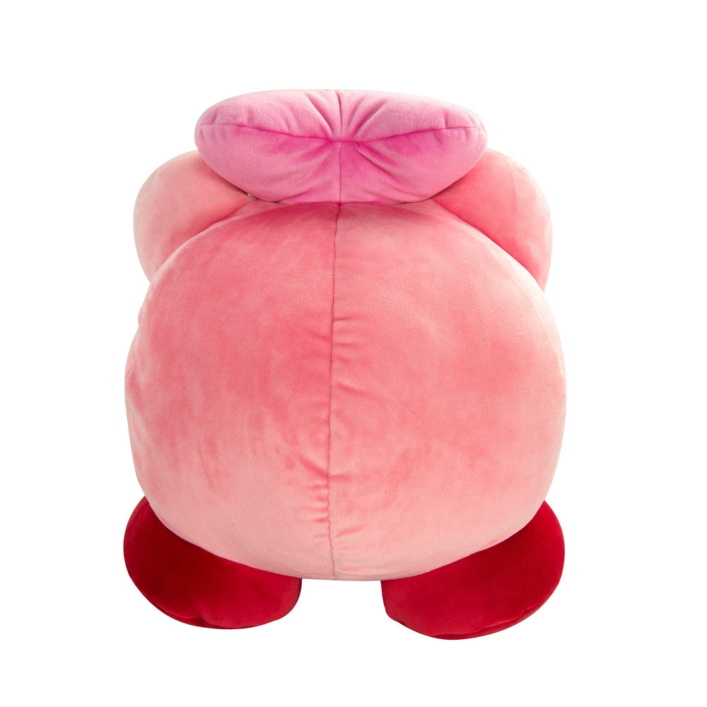 Club Mocchi Mocchi Kirby plush, mega-sized 15-inch, perfect for gifting collectors.