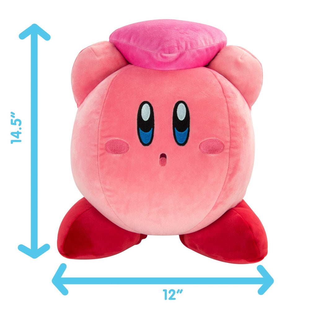 Officially licensed Kirby plush from Club Mocchi Mocchi, built for display and play.