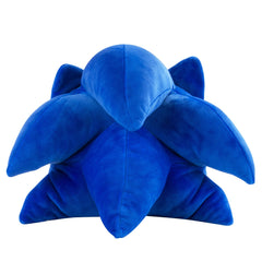 Club Mocchi Mocchi Sonic plush featured as a collector's display piece.