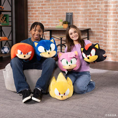 Club Mocchi-Mocchi Shadow Hedgehog plush designed in Japan for fans.