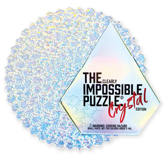 CM Originals Clearly Impossible 1000-piece puzzle: challenging crystal edition for serious puzzlers.