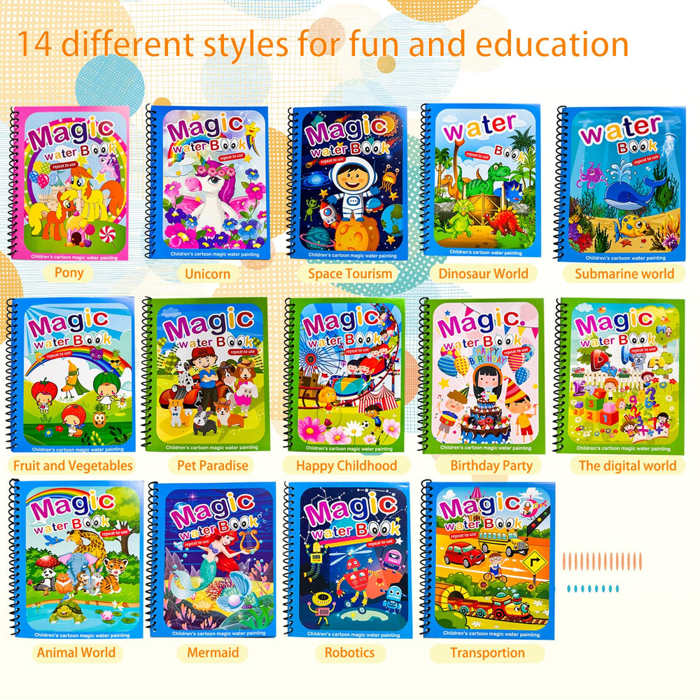 Cmaqpw durable paper pages ready for kids' explorations