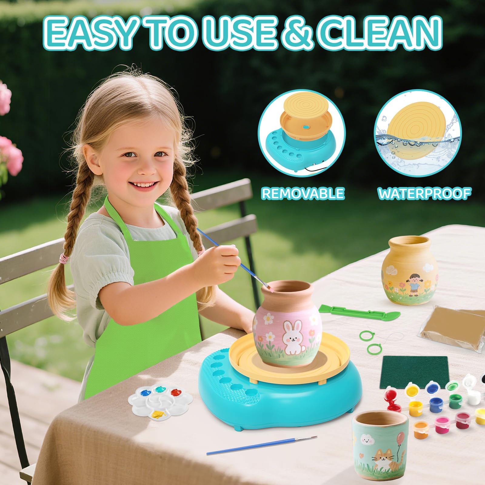 Cmiolacuna three-pack air-dry clay for mess-free kid crafts