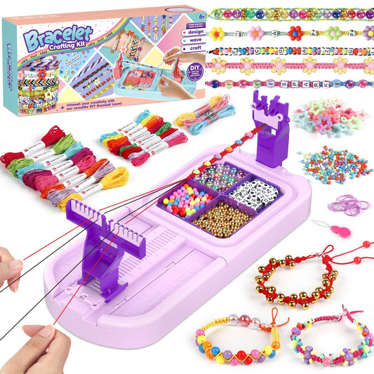 Cmiolacuna friendship bracelet kit packaging, ready for gifting and quick setup.