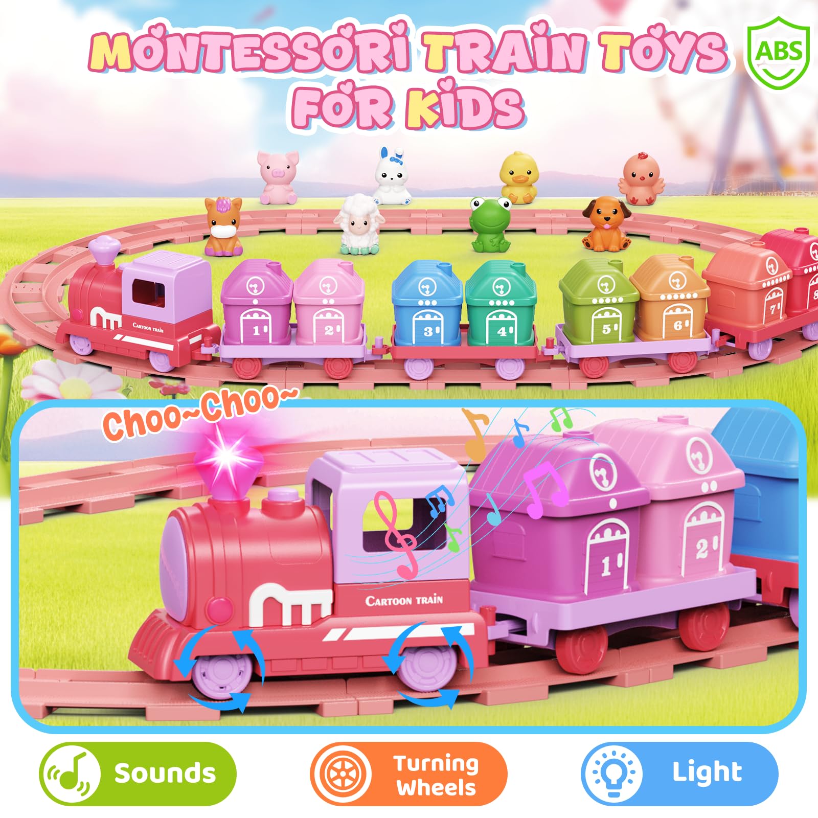 Cmiolacuna farm animals introduce pretend farm scenes and animal recognition