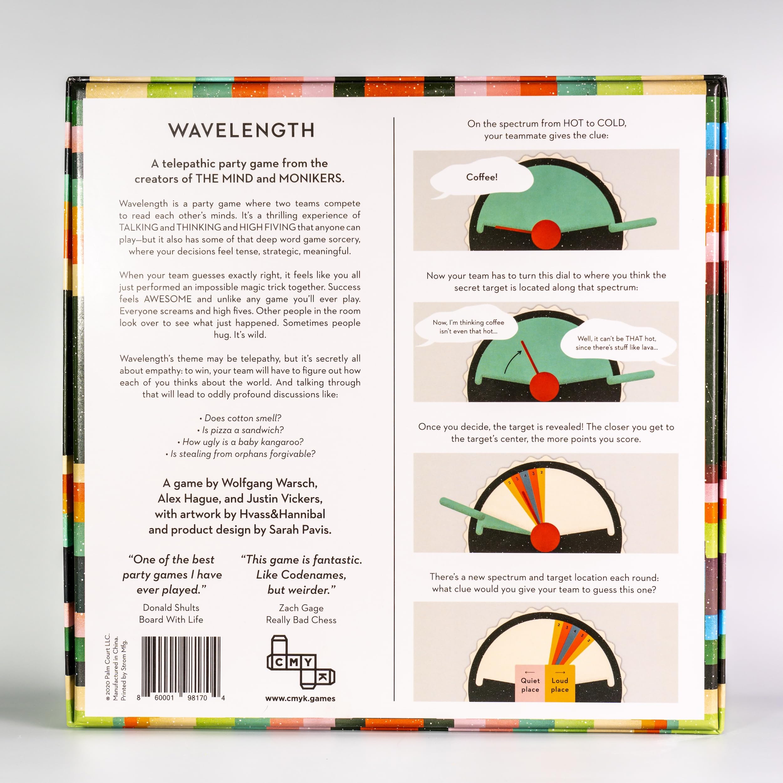 CMYK Wavelength tabletop play boosts energy and interaction.
