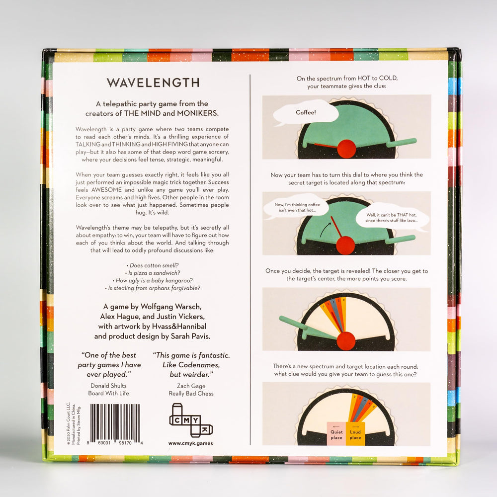 CMYK Wavelength tabletop play boosts energy and interaction.