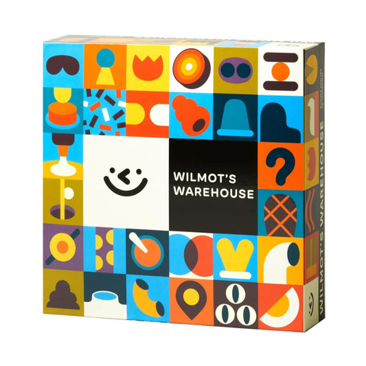 CMYK Wilmot's Warehouse story tiles for cooperative memory play and storytelling.