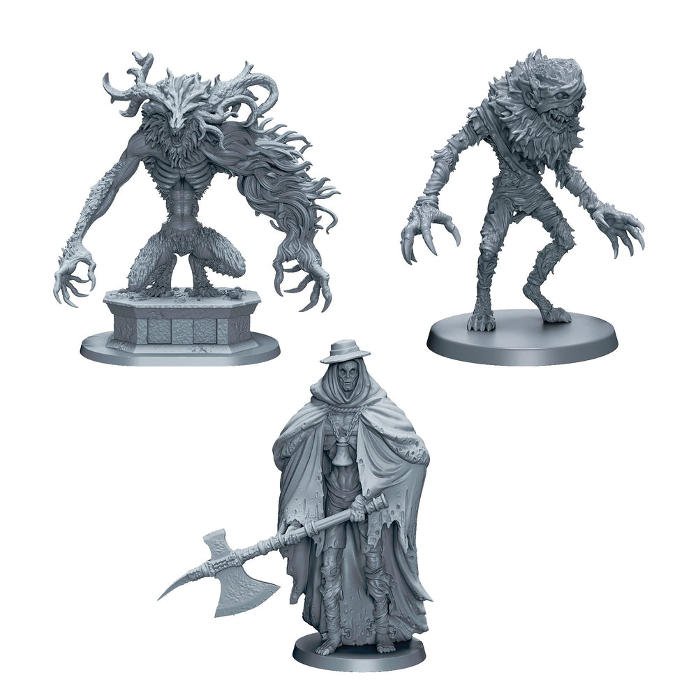 CMON Bloodborne detailed game board ready for atmospheric setup