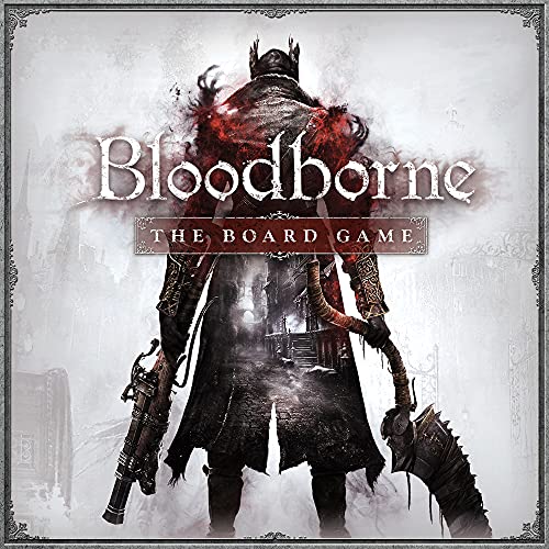 CMON Bloodborne Hunters miniatures highlighted for dramatic combat