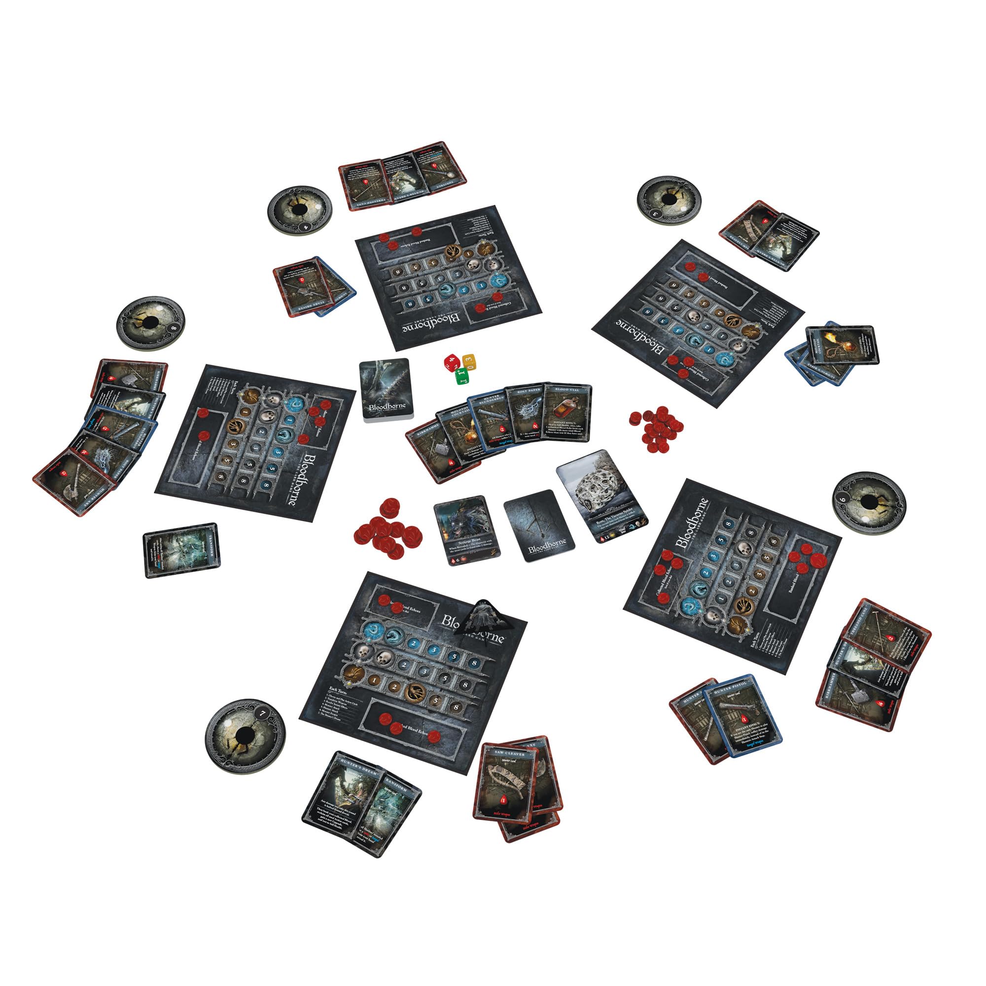 CMON Bloodborne Card Game: hunters upgrade their gear to face tougher foes