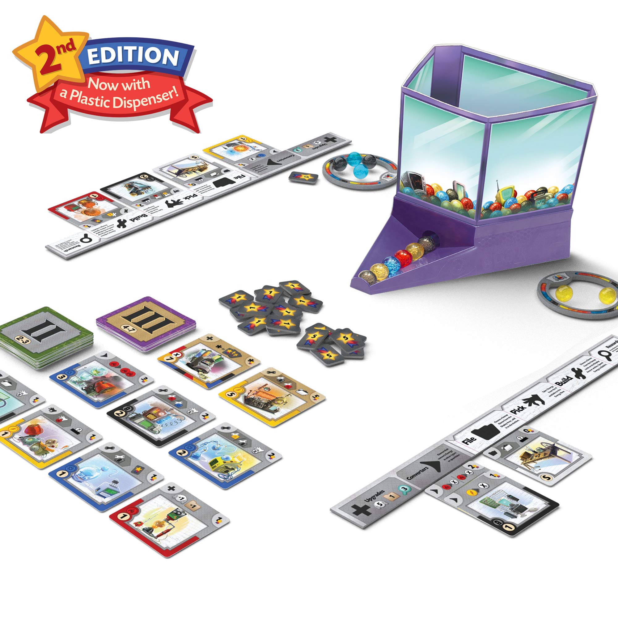 CMON Gizmos victory points tracker highlights scoring opportunities.