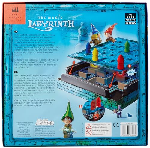 CMON Magic Labyrinth missing objects pieces drive the chase and strategic planning.