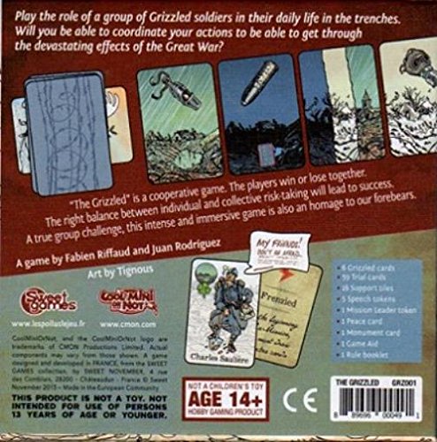 CMON The Grizzled dramatic artwork boosts storytelling.