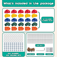 CMOOD installation kit with screws and washers enables quick setup