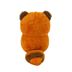 CNAANA Cat Red Panda Costume adorns bed or shelf for whimsical decor.