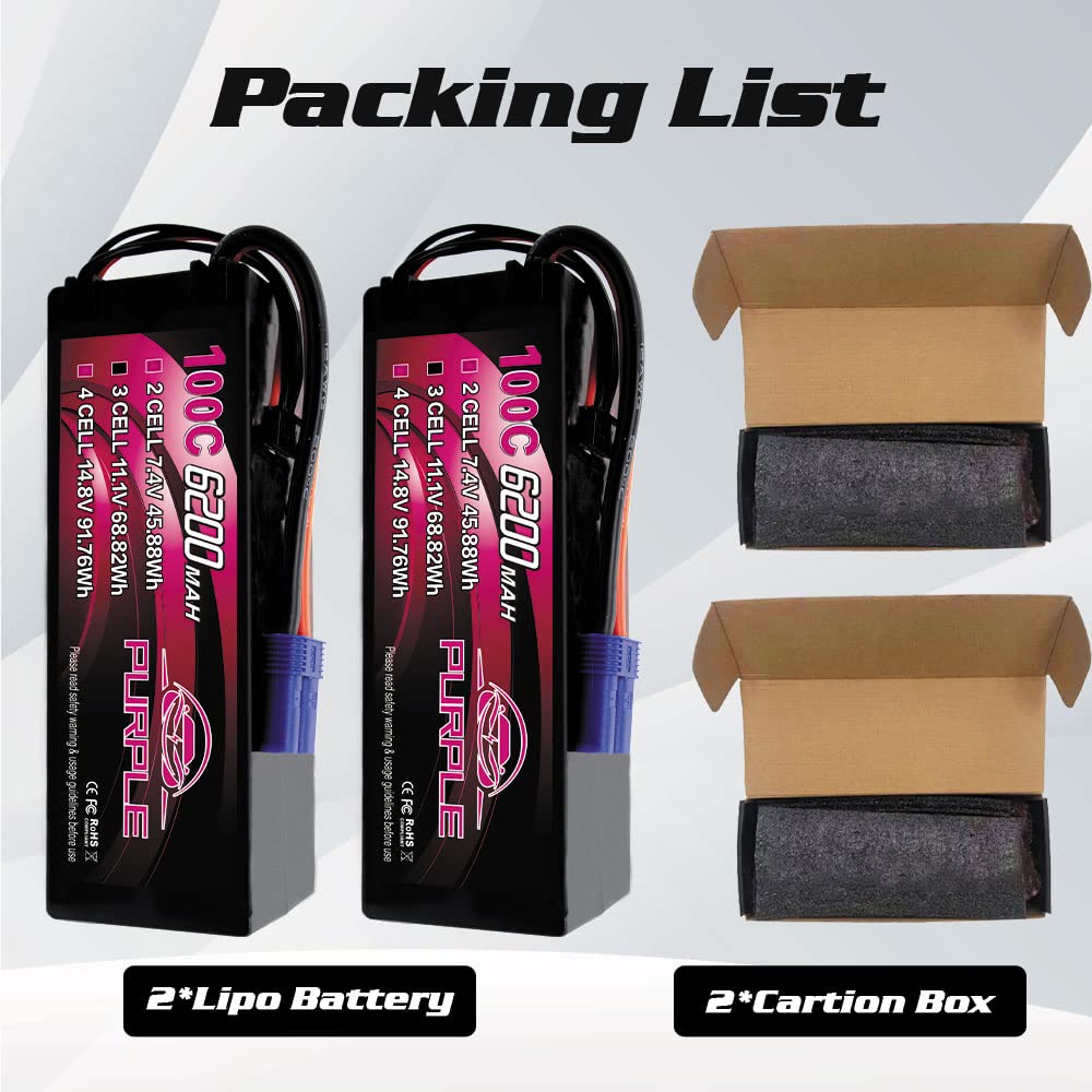 CNHL two-pack for extended sessions of RC power