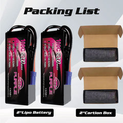 CNHL two-pack for extended sessions of RC power