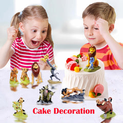 CNIUETYR four-inch tall figures provide versatile display options.