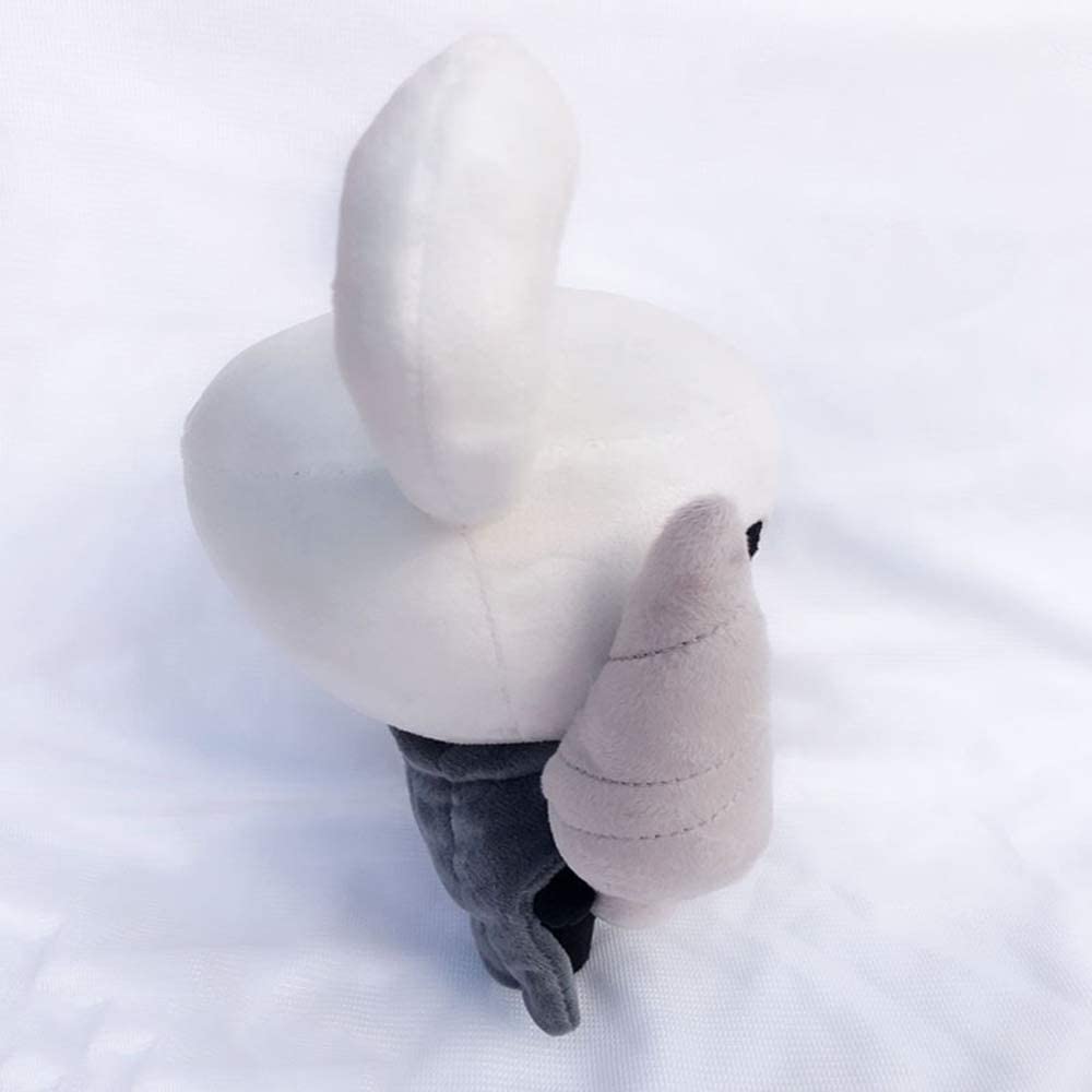 CNRPLAT Hollovvs Knight plush on sofa adds gamer charm to living room.