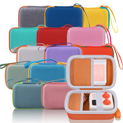 child-friendly travel scene with co2CREA case and Yoto Mini
