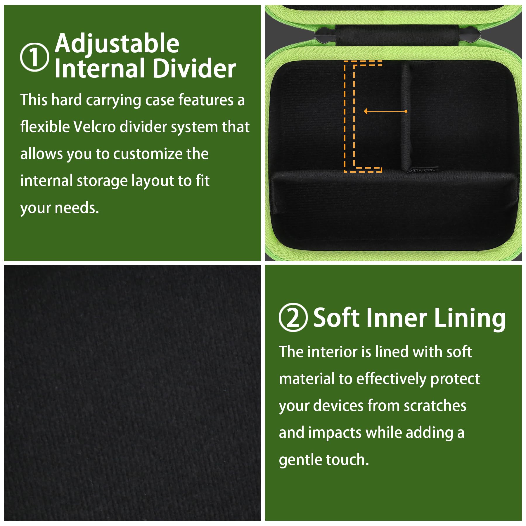 co2CREA LeapMove case with sturdy carrying handle for easy transport