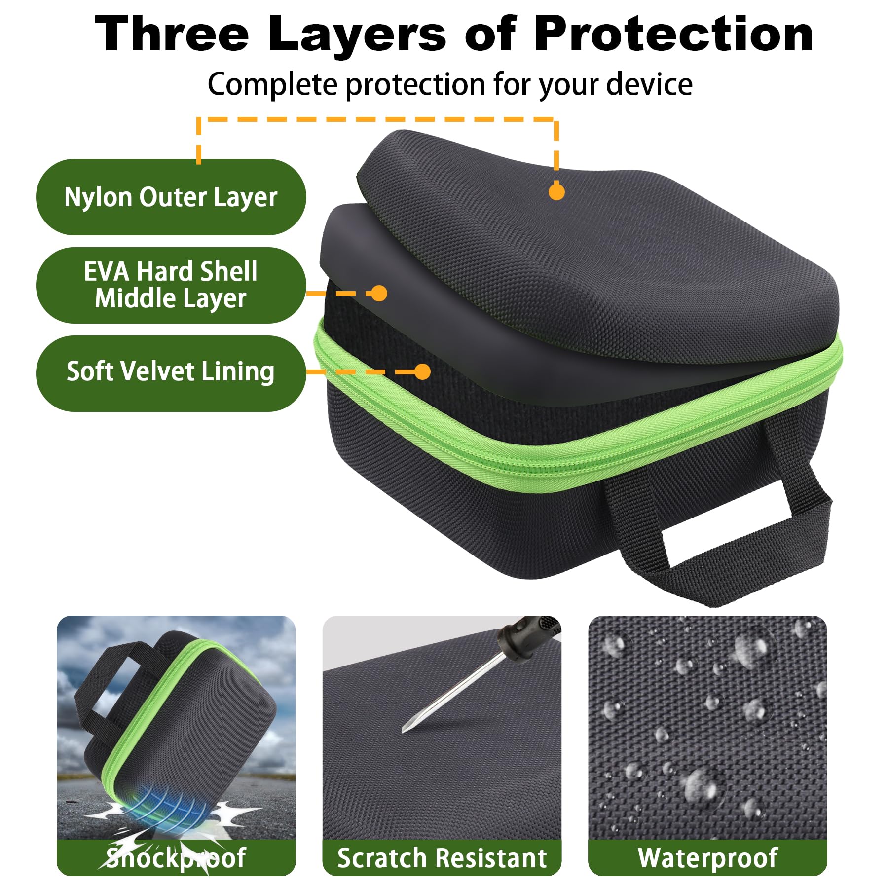 co2CREA LeapMove case water-resistant EVA shell for outdoor use