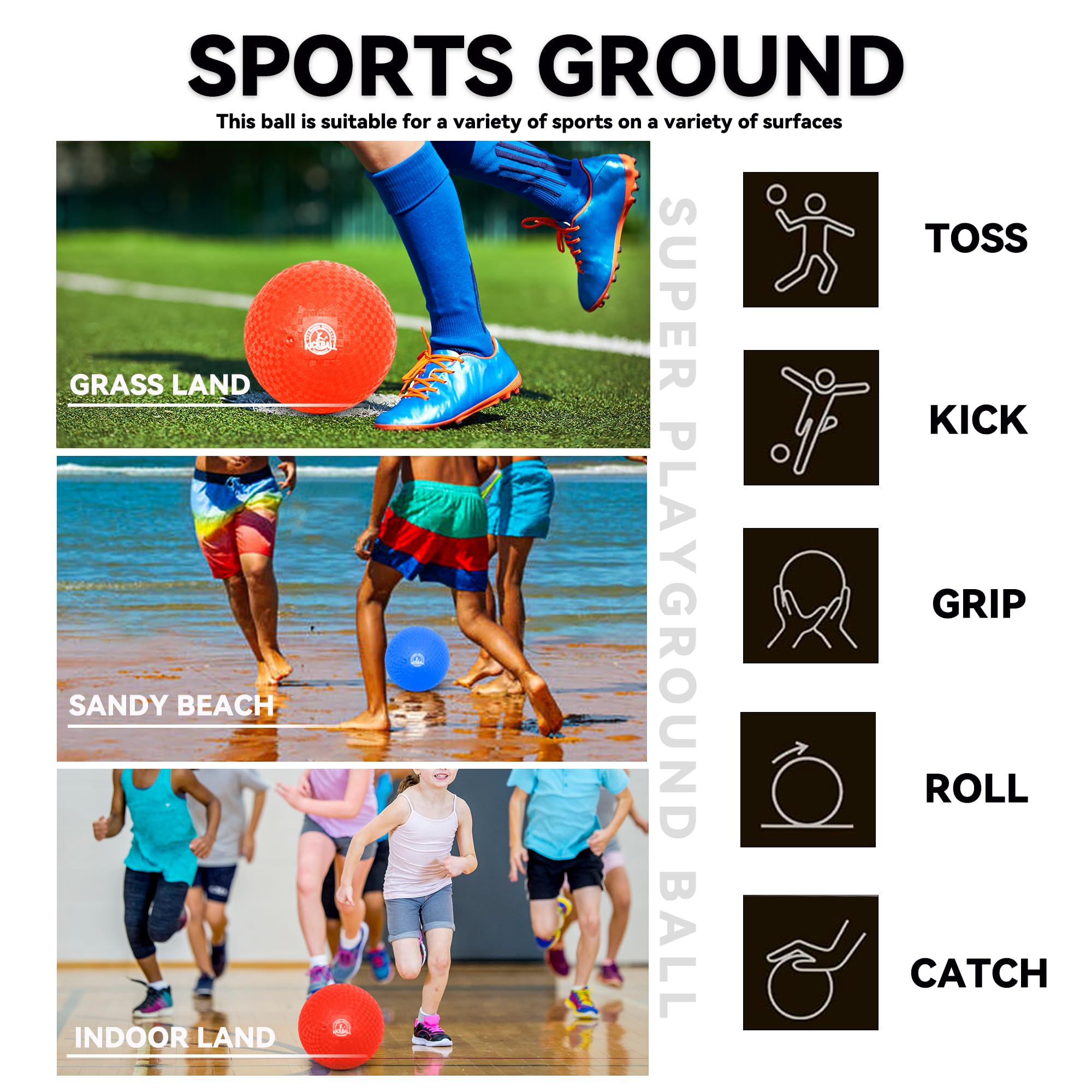 COAMZPARTY purple dodgeball for energetic indoor or outdoor rounds