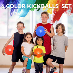 COAMZPARTY yellow dodgeball for high-visibility group play