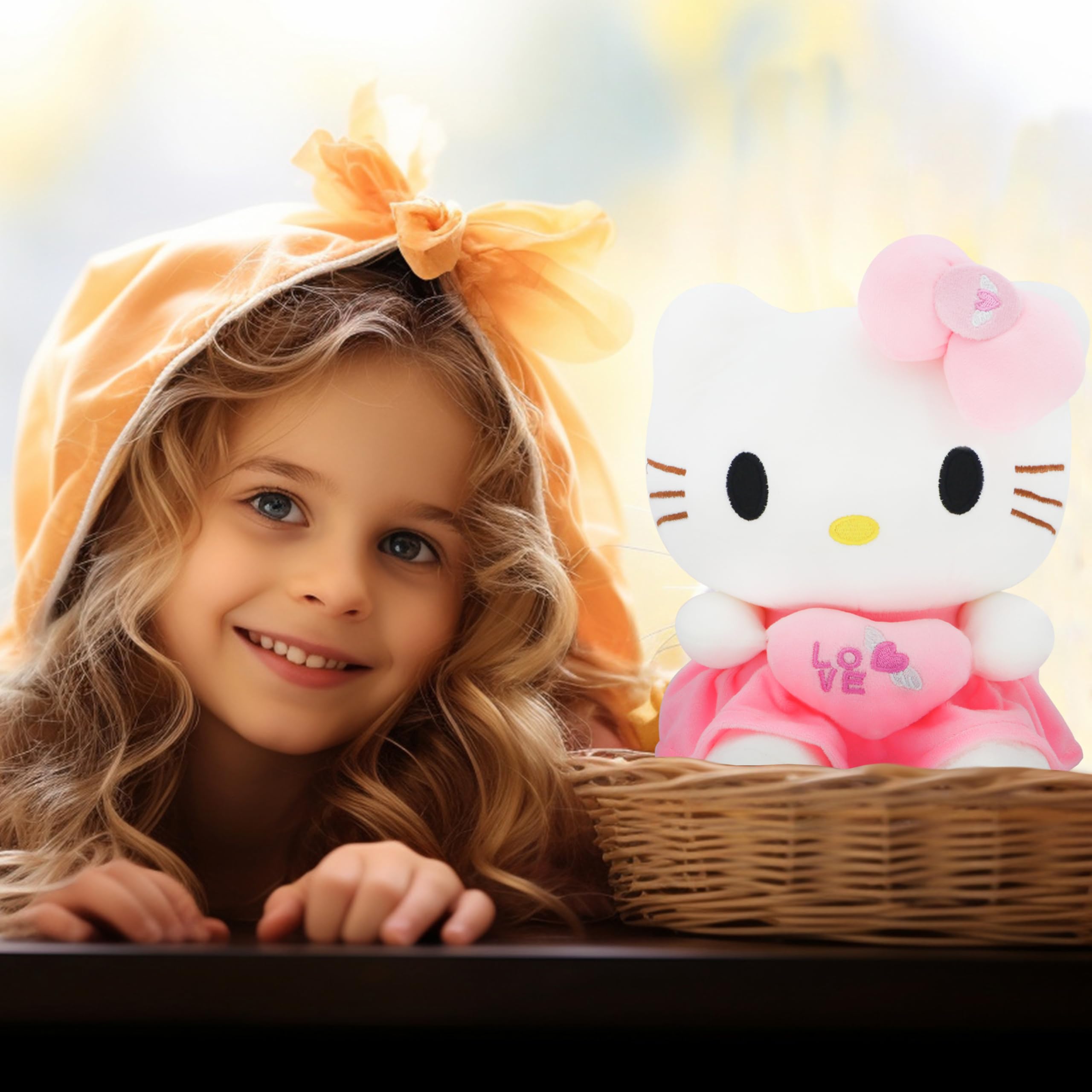 COAQAC ultra-soft plush toy pink, ideal for bedtime cuddles