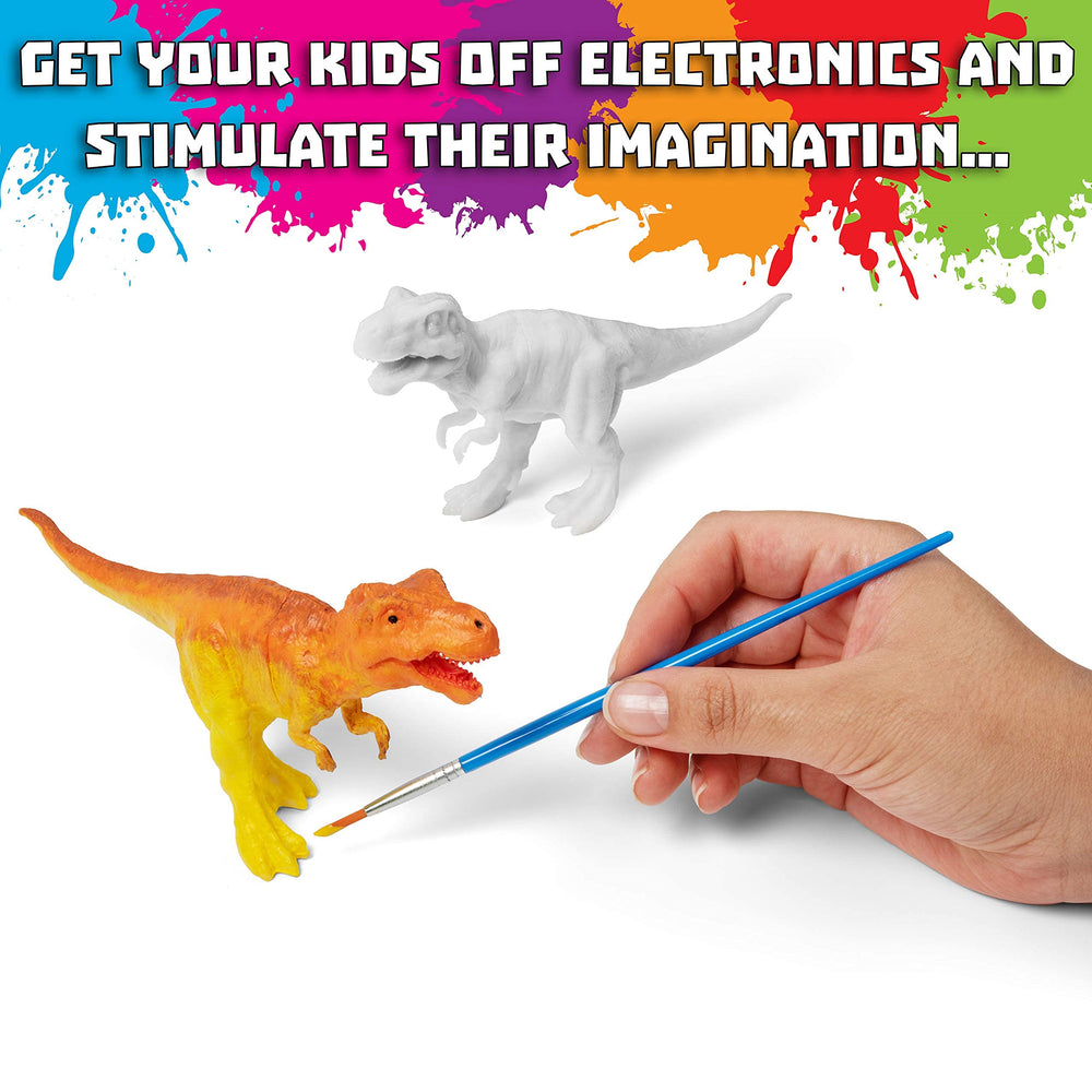 Coastline Craft dino-painting-figurines support imaginative play and hands-on learning.