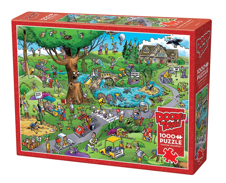 Cobble Hill puzzle uses recycled cardboard and vegetable-based ink for eco-friendly enjoyment.
