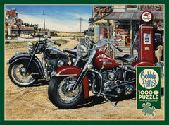 Cobble Hill Two for The Road puzzle linen finish, glare-reducing surface