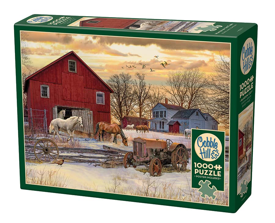 Cobble Hill Winter on the Farm poster included for reference