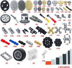 Cobers Technic wheels and tires pack for stable vehicle builds and responsive handling