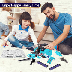 COBFDHA easy-to-follow instruction manual supports kid-friendly building.