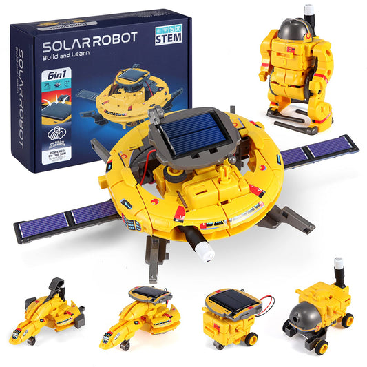 COBFDHA solar panel on space robot kit enables sunny-powered play and learning