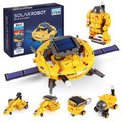 COBFDHA solar panel on space robot kit enables sunny-powered play and learning