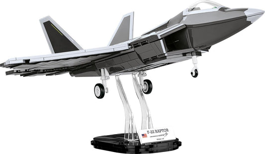 COBI F-22 nose and cockpit cabin detail for accurate display.