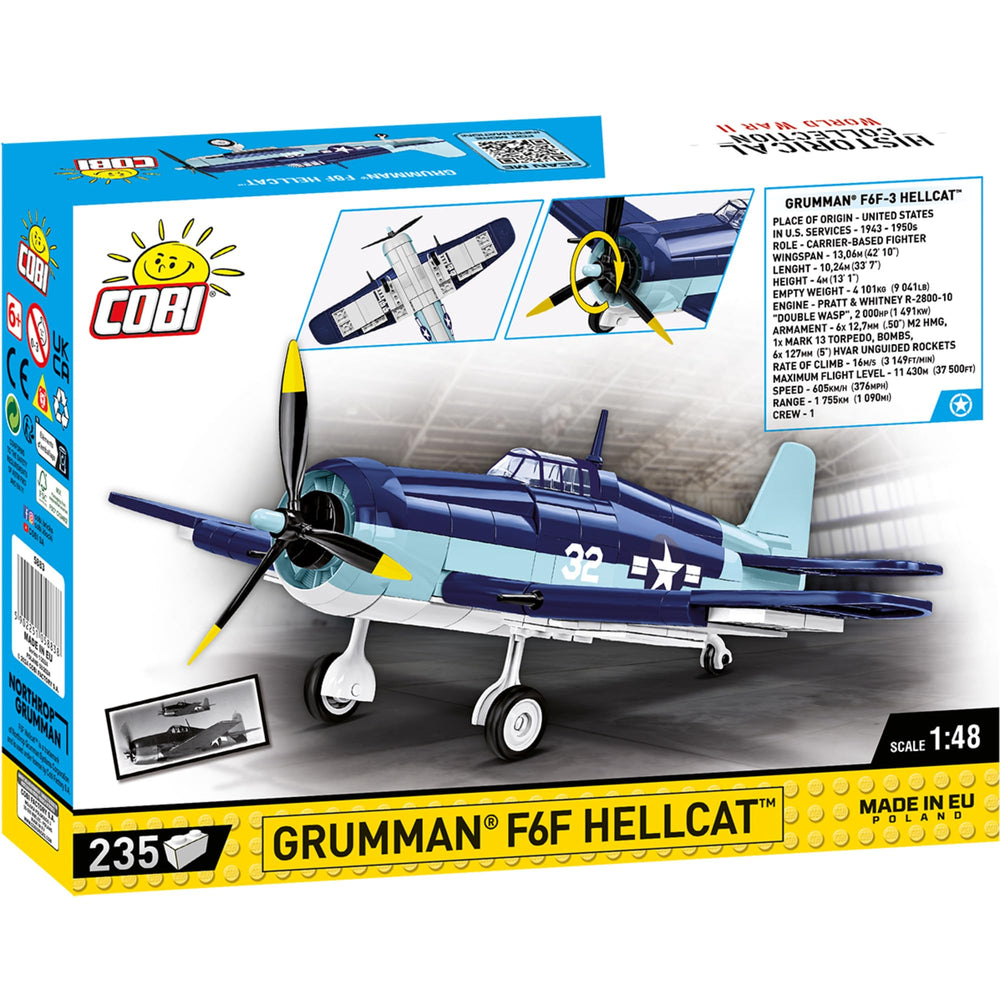COBI Hellcat display piece pairs well with Pacific War models