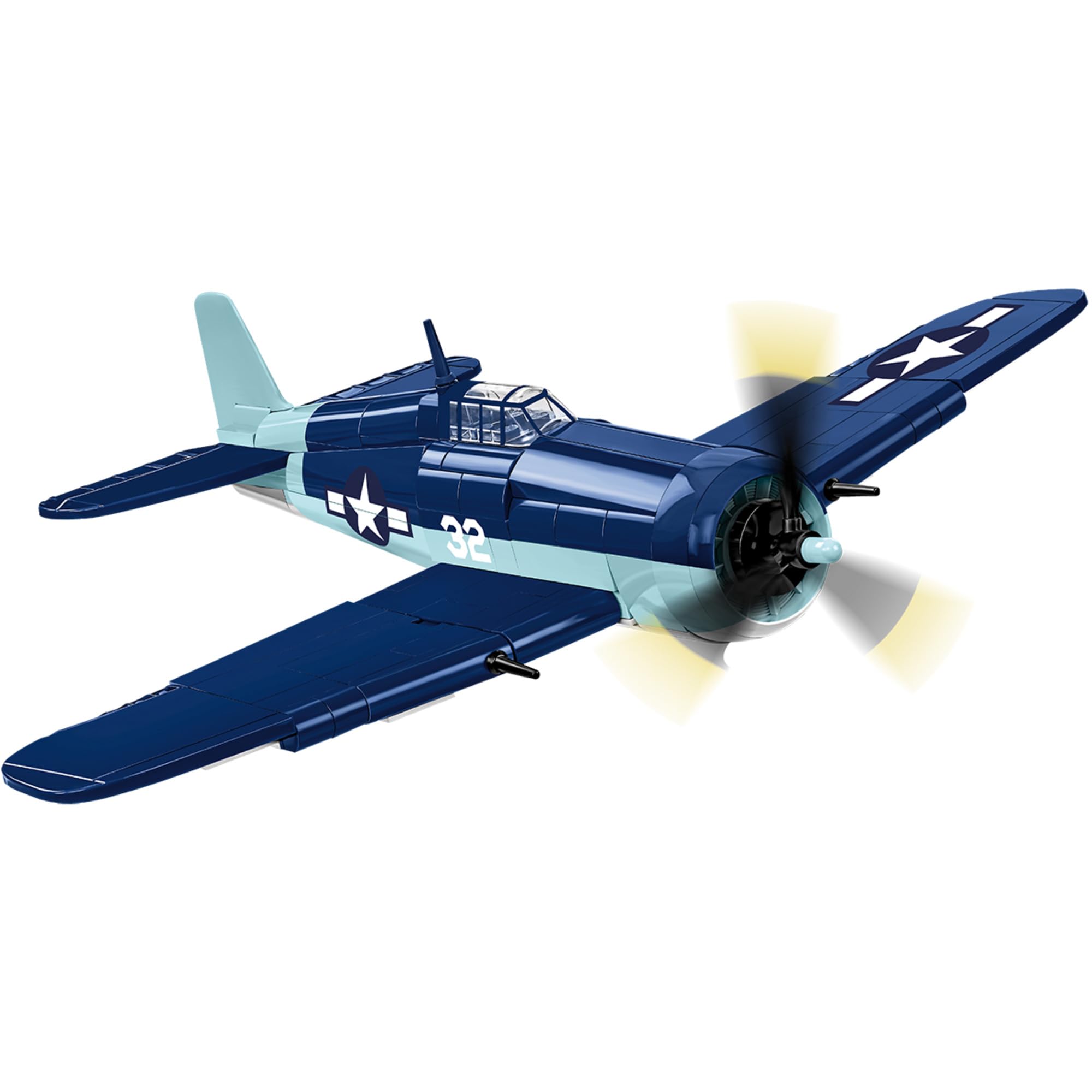 COBI Hellcat fuselage design highlights authentic scale modeling