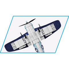 COBI Hellcat wings with precise join lines for easy assembly