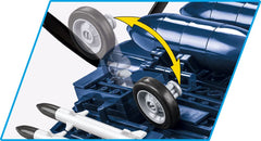 COBI open cockpit reveals space for pilot figure