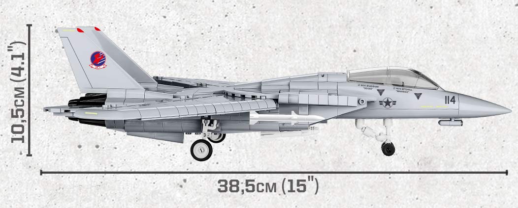 COBI Top Gun F-14A cockpit detail highlights interior accuracy