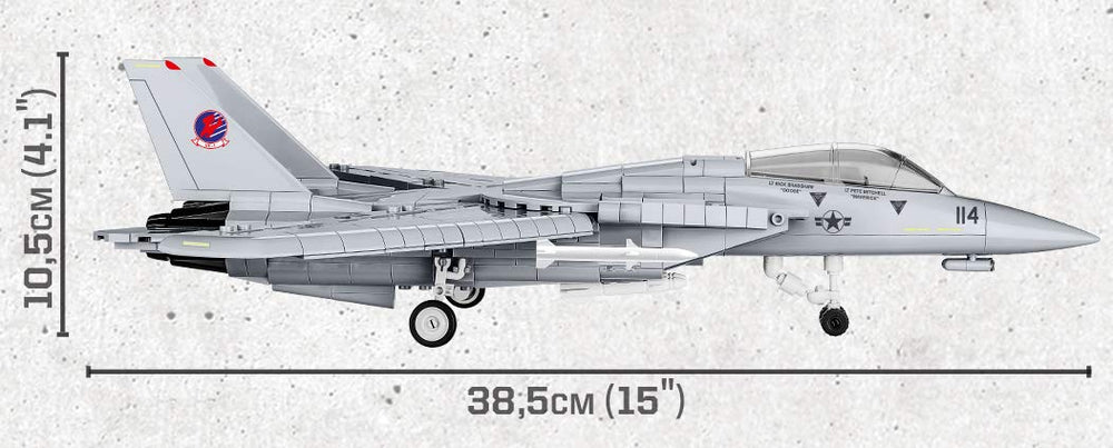 COBI Top Gun F-14A cockpit detail highlights interior accuracy