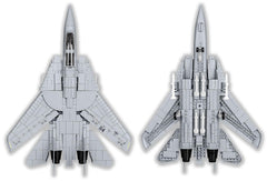 COBI Top Gun F-14A display stand with name plate for showcase