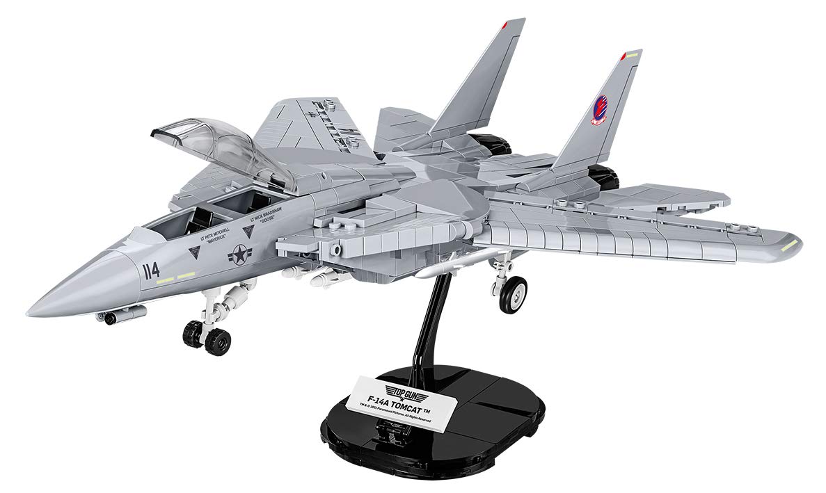 COBI Top Gun F-14A landing gear adds realistic resting pose