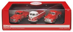 Coca-Cola Classic Pickups 1948 Ford F1 front view on display base for shelf display