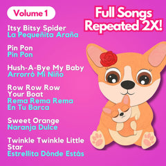 Coco Learns Spanish toddler toy and book combo for early learning