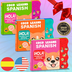 Coco Learns Spanish songs list with classic Spanish rhymes